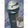 Three Foot Pagoda Vent in Moss Green with Activated Carbon Filter Cartridge - Part Number PV3MOSS-AC