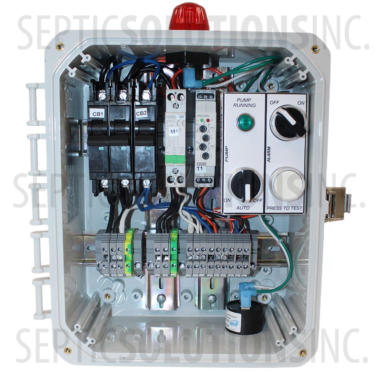 Legacy Controls - Simplex Time Dosing Pump Station Control Panel - 120 ...