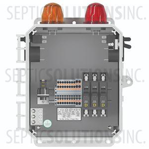 Alderon Aira-Guard Double Light Aerobic Control Panel with Air Pump Alarm & High Water Alarm