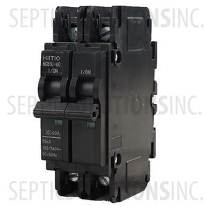 HIITIO HCB1U 2 Pole Circuit Breaker - 230VAC, 25 Amps