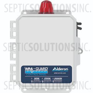 Alderon Aira-Guard Single Light Aerobic Control Panel with Pump Timer, Air Pump & High Water Alarms