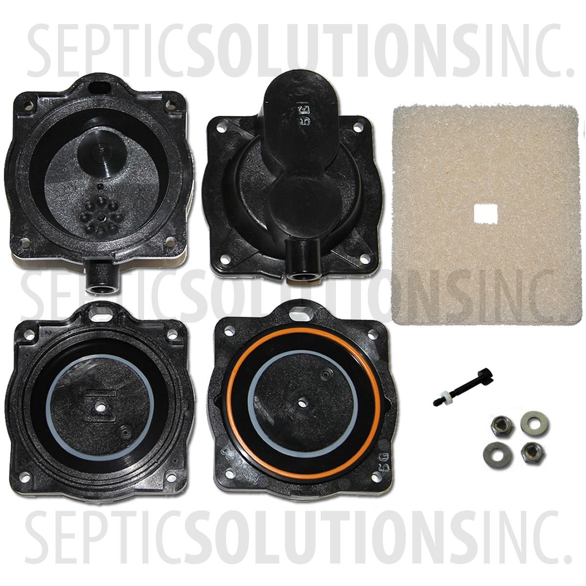 Alita Replacement Diaphragm Kit For AL-40 Air Pump - Genuine Alita DRK40 Parts