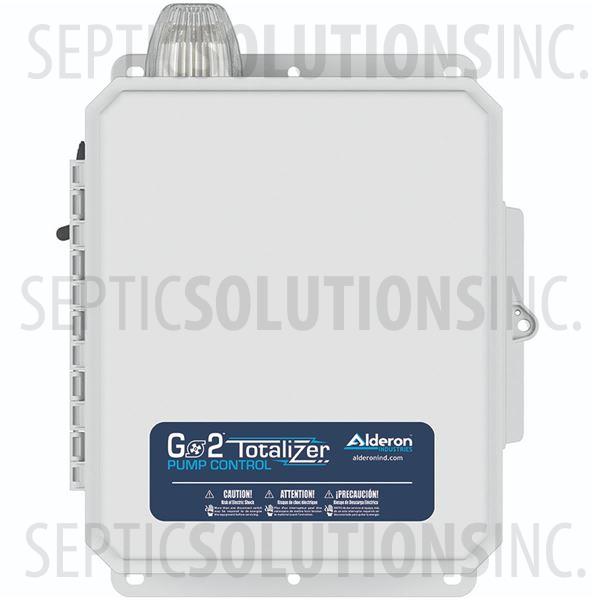 Alderon Go2 Totalizer WiFi Enabled Timed or Demand Dose Duplex Control Panel (120/230V, 0-20 FLA) - Part Number 2012794