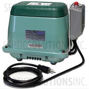 Hiblow HP-150 Linear Septic Air Pump with Attached Alarm