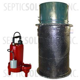 pump stations sewage simplex gallon ejector hp station