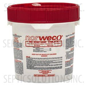 Bio-Sanitizer 10lb Pail of Septic Chlorine Tablets