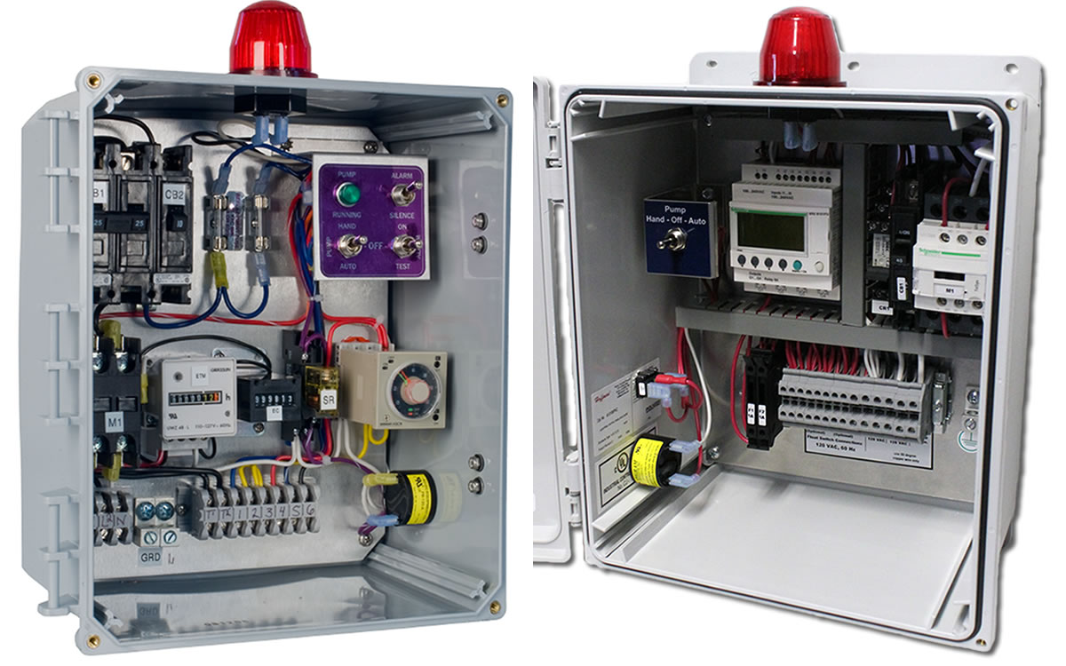 Aerobic Septic System Control Panels & Alarms