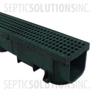 Polylok Heavy Duty Trench/Channel Drain - 4 ft Section (GREEN)