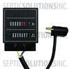Alderon Pump Tracker Elapsed Time Meter with Cycle Counter (120V Piggyback) - Part Number 8062