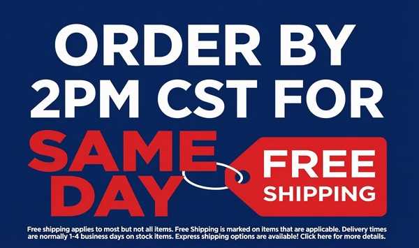 Same Day Shipping