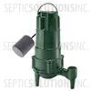 Zoeller Shark BN803 1/2 HP Residential Sewage Grinder Pump