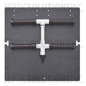 PondPlus+ DM2 Quad Self Weighted Rubber Membrane Diffuser Manifold for Pond Aerators