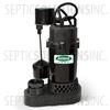 Ashland PS33V 1/3 HP Thermoplastic Submersible Sump Pump - Part Number PS33V1-10