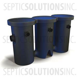 Triple Garage Basin 100 Gallon Oil Separator & Grease Trap Interceptor 1