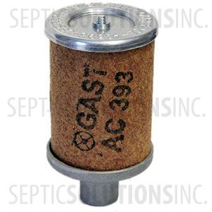 Gast Rotary Vane AC432 Air Filter Assembly for Model 0823 and 1023